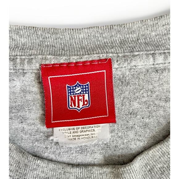 Vintage Chicago Bears Shirt Large Grey Mens NFL Football Team Long Sleeve Used - Picture 4 of 7